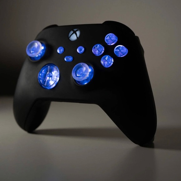 Microsoft Xbox Series X/S Custom Modded Controller With LED’s “Black Carbon” - Picture 3 of 3